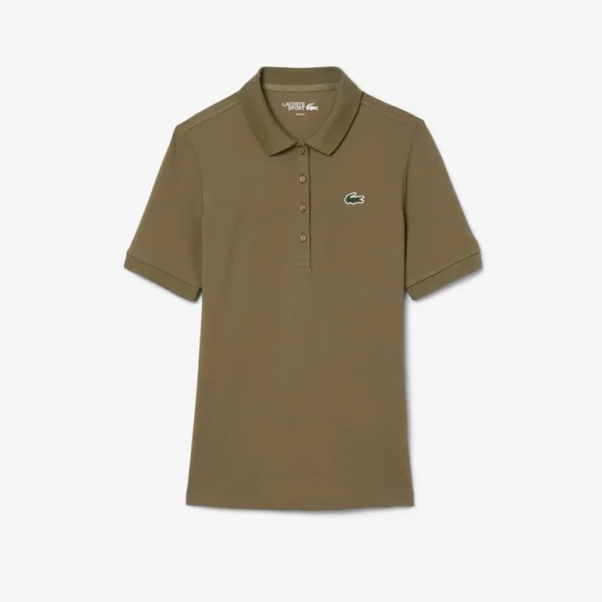 Slim fit termoregulerende golfpolo for kvinner