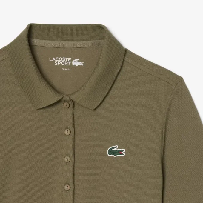 Slim fit termoregulerende golfpolo for kvinner