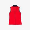 Slim fit Ultra Dry ermeløs tennis-poloskjorte for kvinner