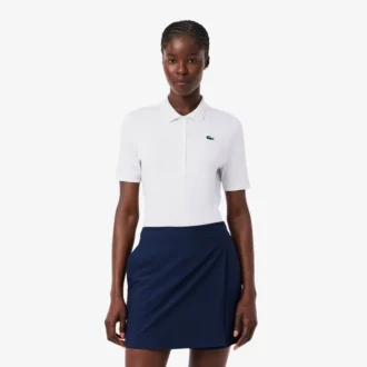 Slim Fit UV-beskyttende stretch-golfpolo