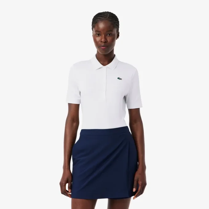 Slim Fit UV-beskyttende stretch-golfpolo