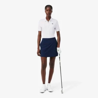 Slim Fit UV-beskyttende stretch-golfpolo