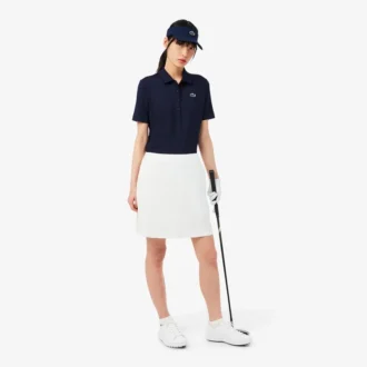 Slim Fit UV-beskyttende stretch-golfpolo