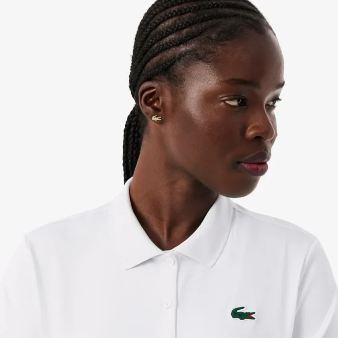 Slim Fit UV-beskyttende stretch-golfpolo