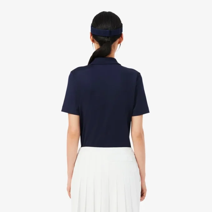 Slim Fit UV-beskyttende stretch-golfpolo