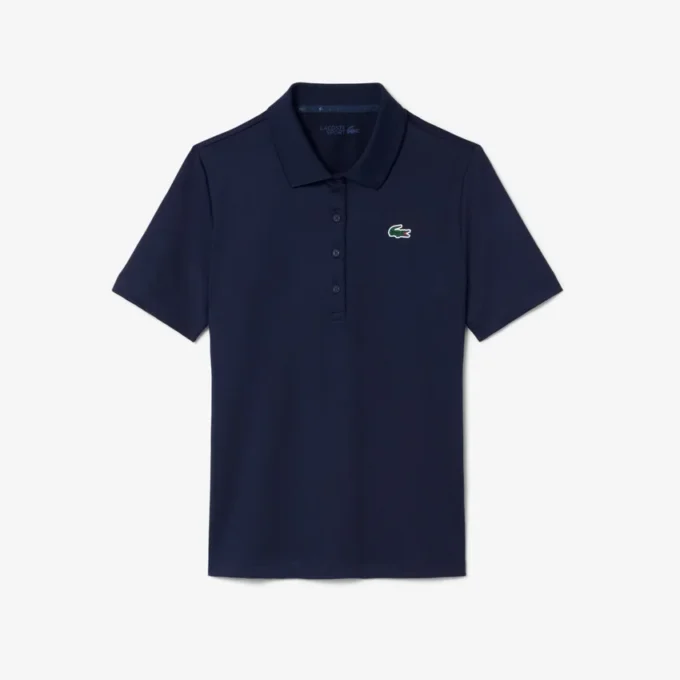 Slim Fit UV-beskyttende stretch-golfpolo