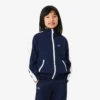 Sport-sweatshirt i interlock-piqué med glidelås