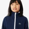 Sport-sweatshirt i interlock-piqué med glidelås