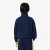 Sport-sweatshirt i interlock-piqué med glidelås