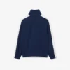 Sport-sweatshirt i interlock-piqué med glidelås