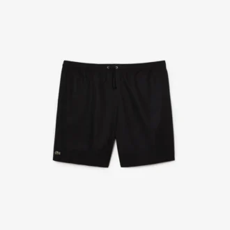 Sportshorts for menn med stor passform, avslappet passform og fôr