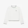 Sportssweatshirt for kvinner med kontrastkant