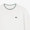 Sportssweatshirt for kvinner med kontrastkant