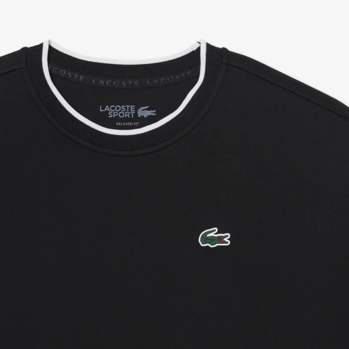 Sportssweatshirt for kvinner med kontrastkant