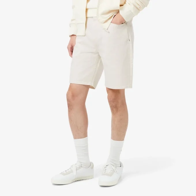 Straight Cut-jeansshorts for menn