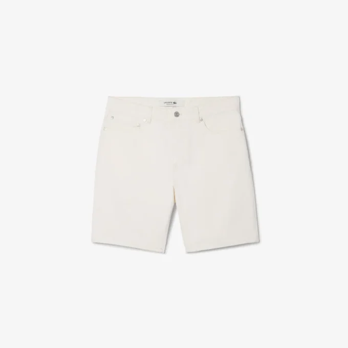 Straight Cut-jeansshorts for menn