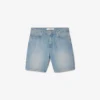 Straight Cut-jeansshorts for menn