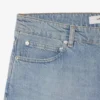 Straight Cut-jeansshorts for menn