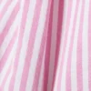Stretch-bermudashorts i stripet oxford
