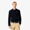 Stretch-golfgenser med polokrage for menn