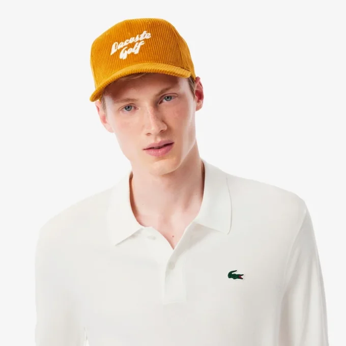 Stretch-golfgenser med polokrage for menn