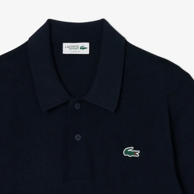 Stretch-golfgenser med polokrage for menn