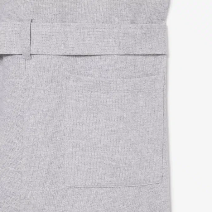 Stretch-piqué-body med polokrage