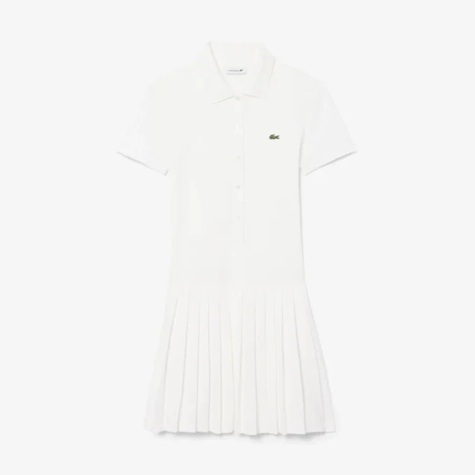 Stretch Piqua plissert pologensere