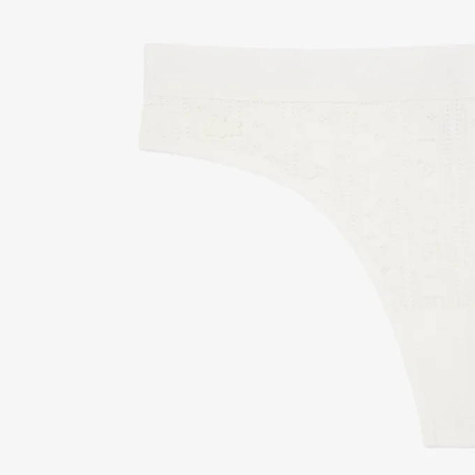 Stretch-stringtruse i pointelle