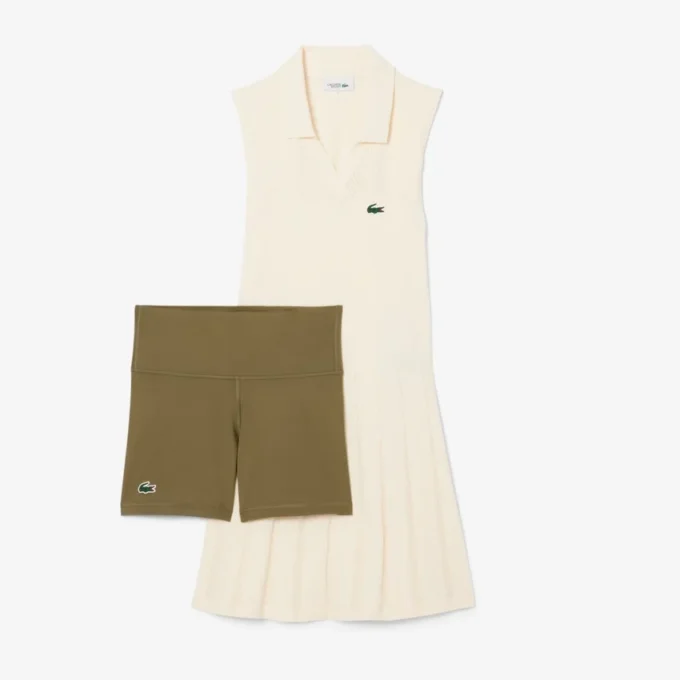Stretch-tenniskjole og shorts for kvinner