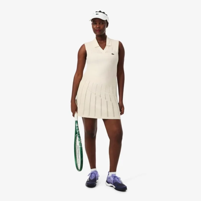 Stretch-tenniskjole og shorts for kvinner