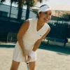 Stretch-tenniskjole og shorts for kvinner