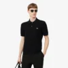 Strikket polo med klassisk passform