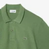 Strikket polo med klassisk passform