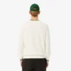 Stripet bomullsjerseygenser for menn