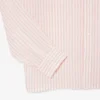 Stripet lin-skjorte i regular fit for menn