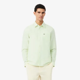 Stripet Oxford-skjorte i regular fit for menn