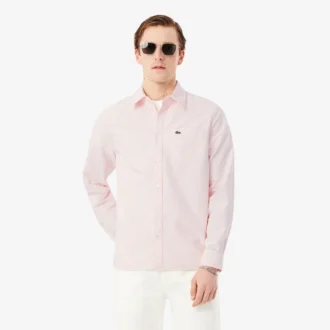 Stripet Oxford-skjorte i regular fit for menn