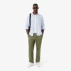 Stripet Oxford-skjorte i regular fit for menn