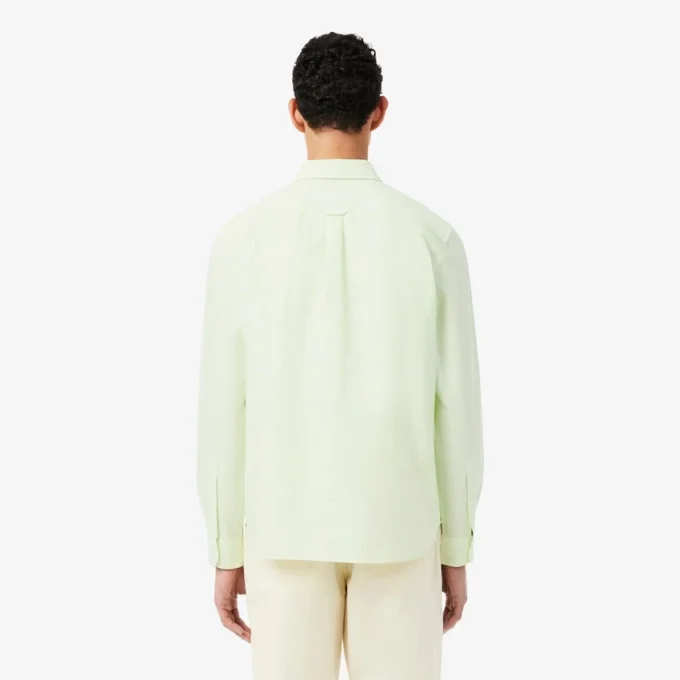 Stripet Oxford-skjorte i regular fit for menn