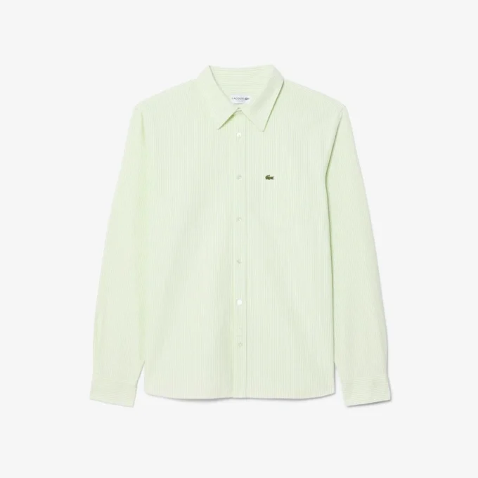 Stripet Oxford-skjorte i regular fit for menn