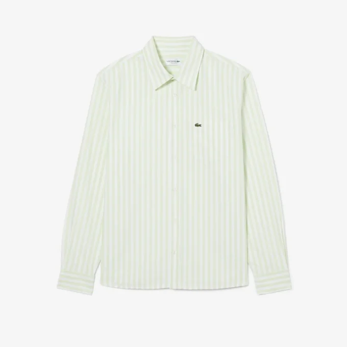 Stripet Oxford-skjorte i regular fit for menn