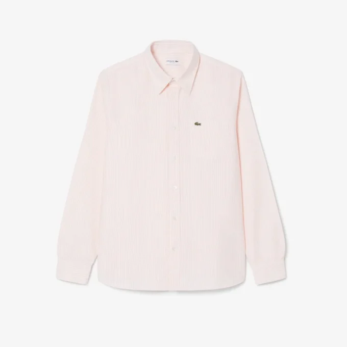 Stripet Oxford-skjorte i regular fit for menn