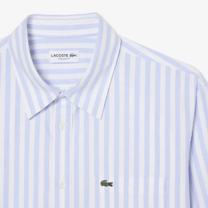 Stripet Oxford-skjorte i regular fit for menn