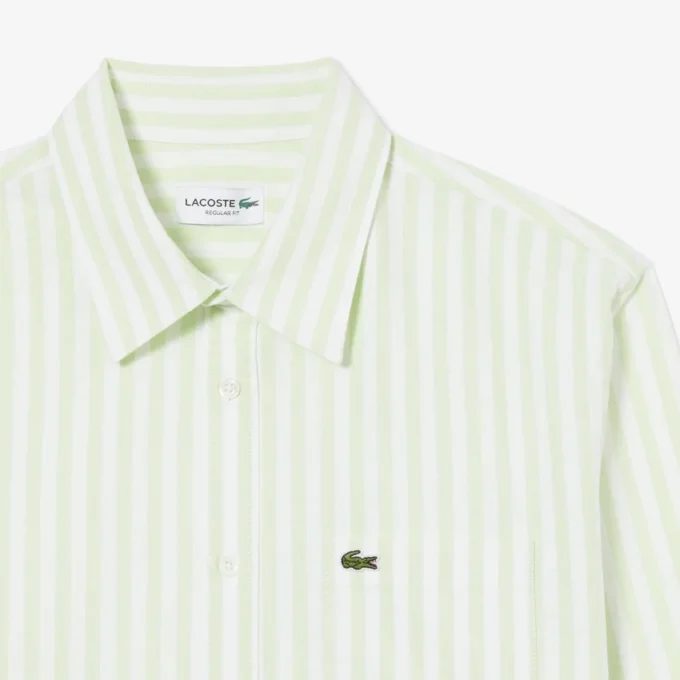 Stripet Oxford-skjorte i regular fit for menn