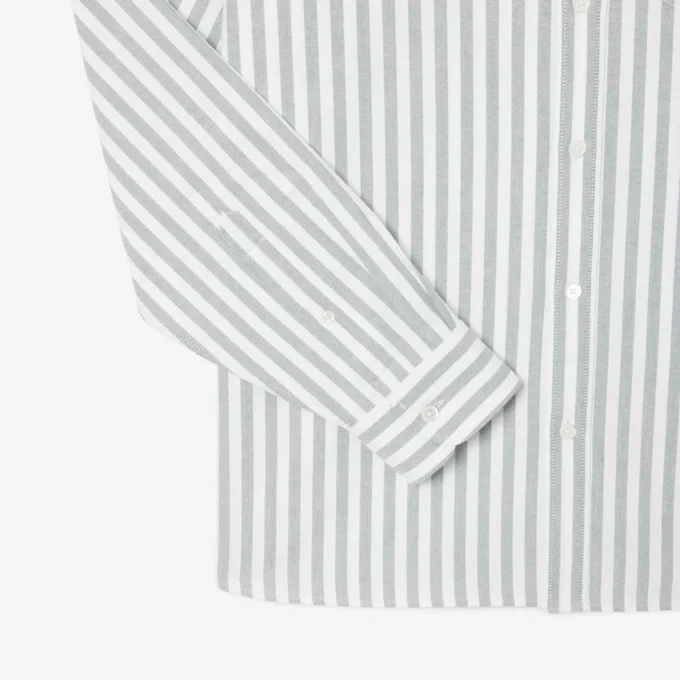 Stripet Oxford-skjorte i regular fit for menn