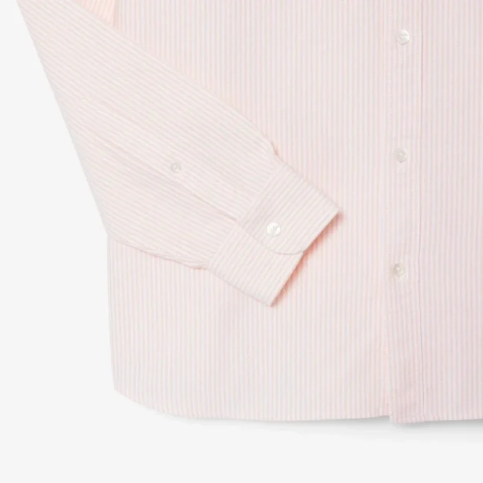 Stripet Oxford-skjorte i regular fit for menn