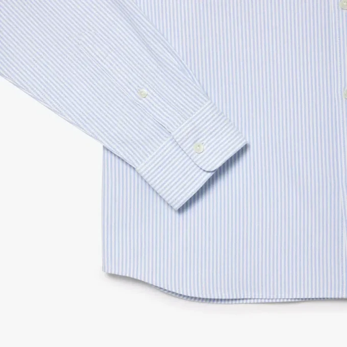 Stripet Oxford-skjorte i regular fit for menn