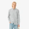 Stripet pinpoint-skjorte i regular fit for menn