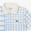 Stripet piqué-tennis-pologensere for gutter